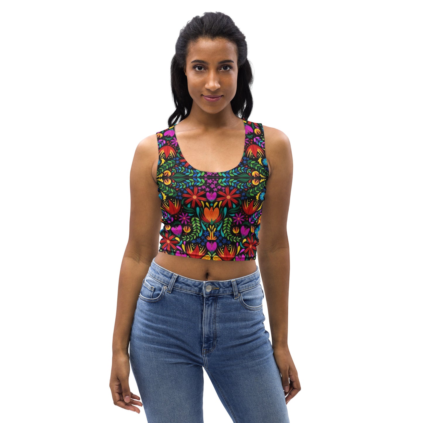 Crop-top Coupé et Cousu par Sublimation