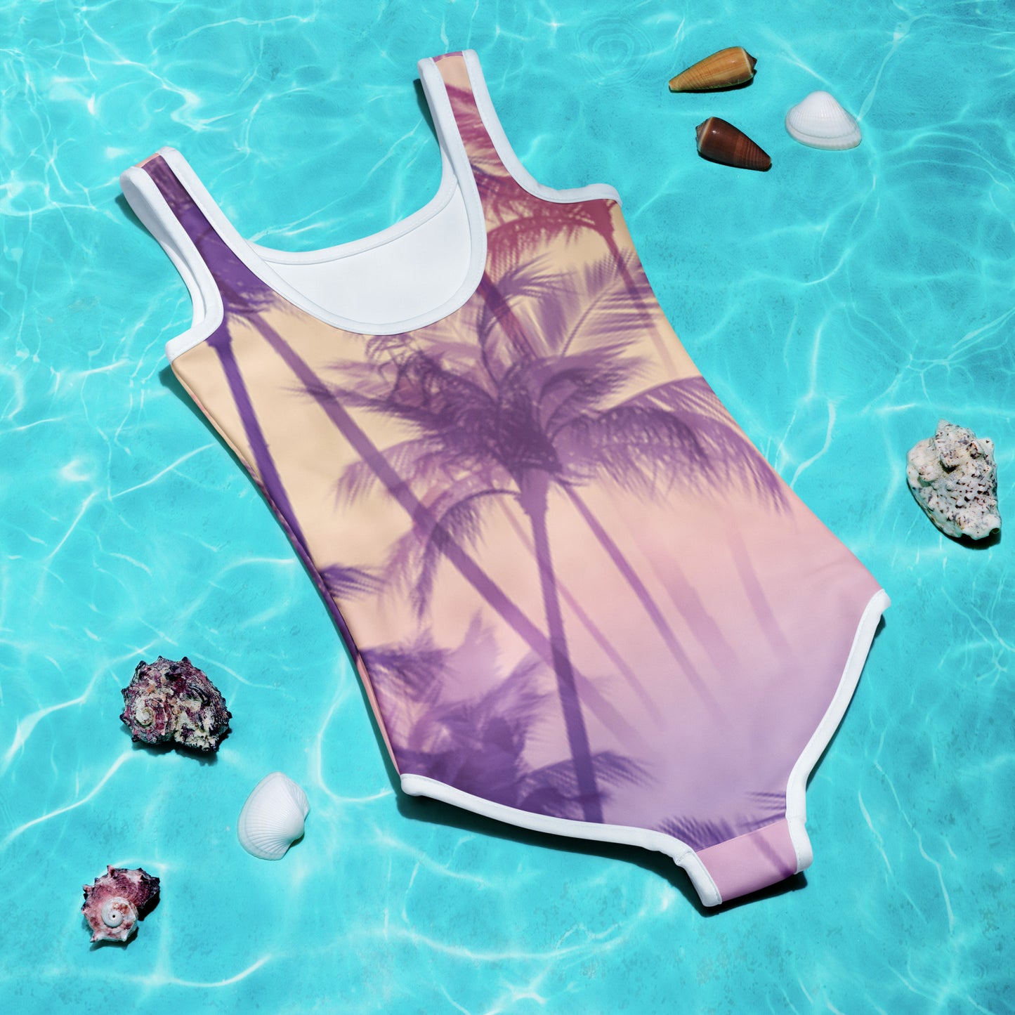 Maillot de Bain Pour Fille, Imprimé all over