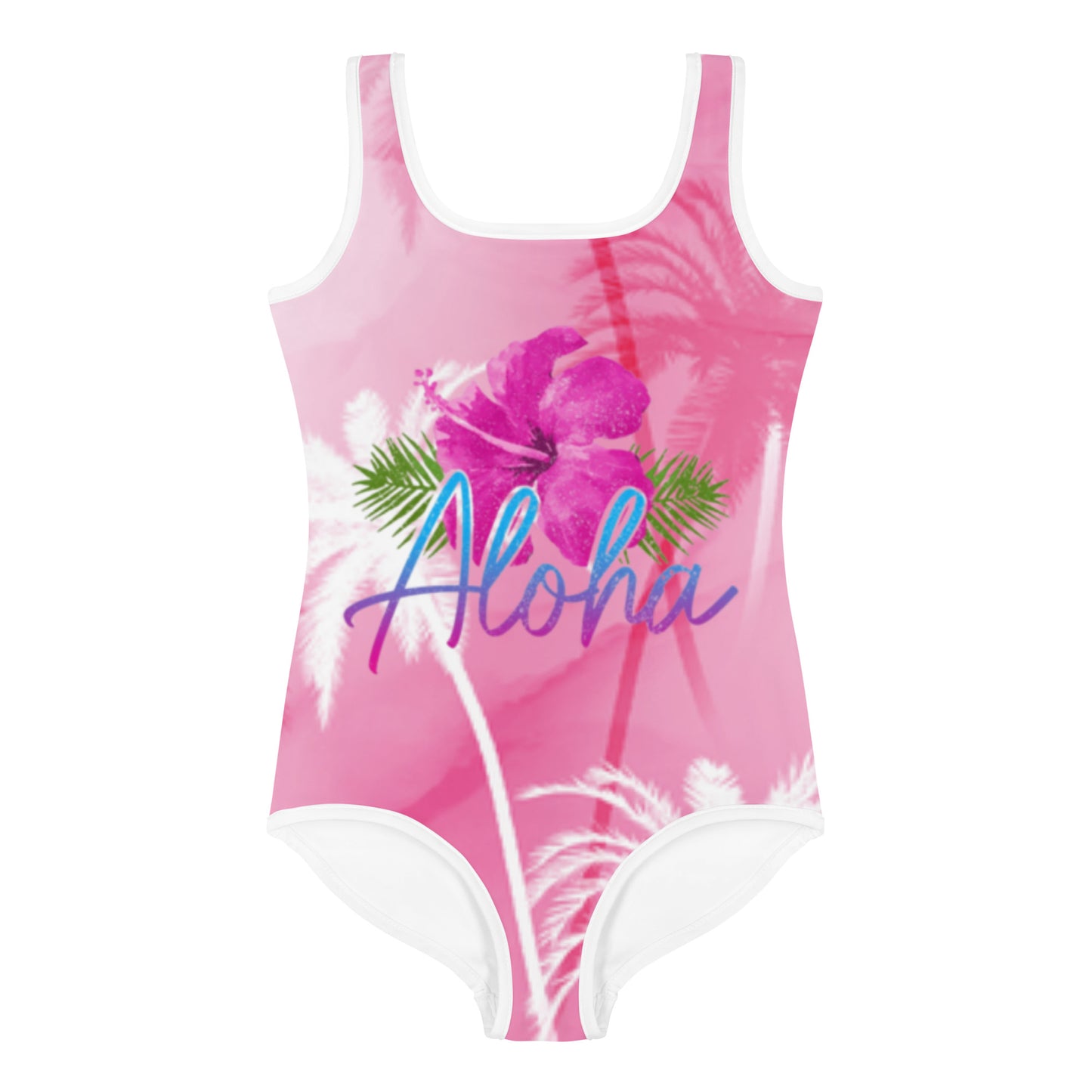 Maillot de Bain Pour Fille, Imprimé all over