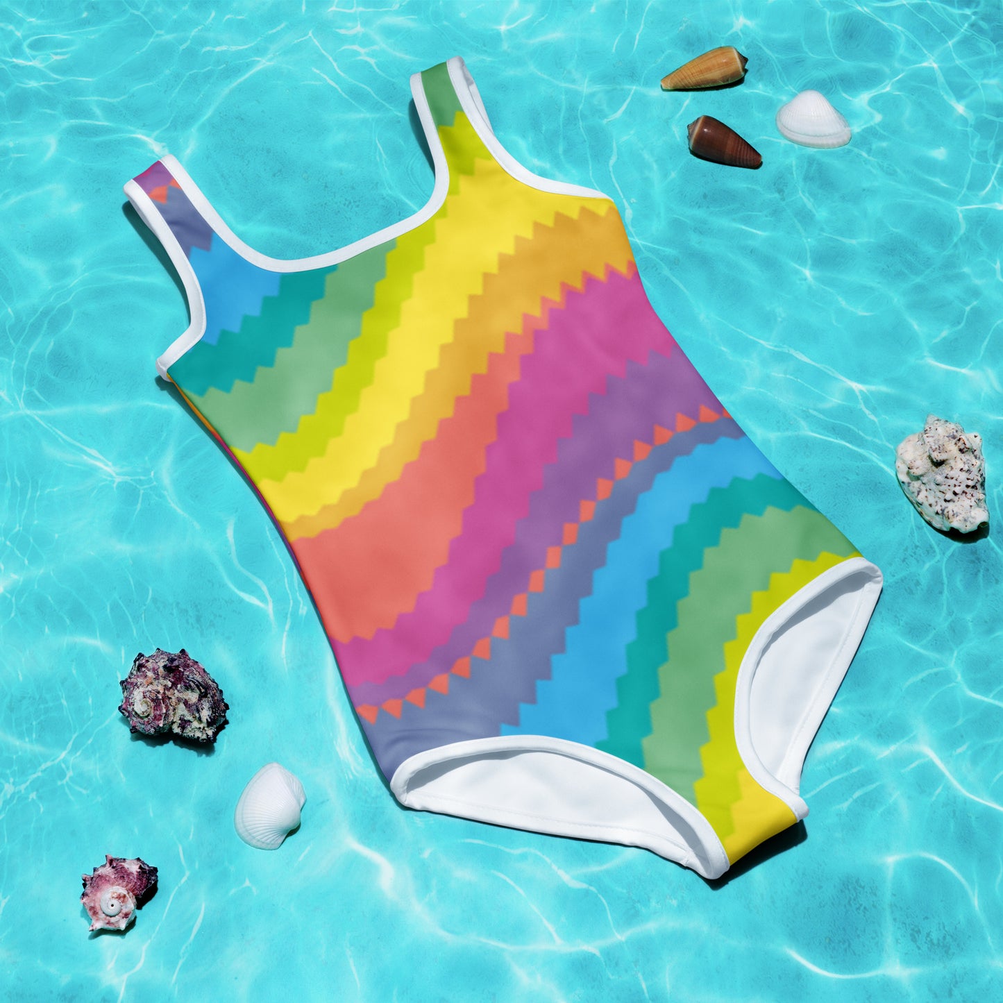 Maillot de Bain Rainbow Pour Fille