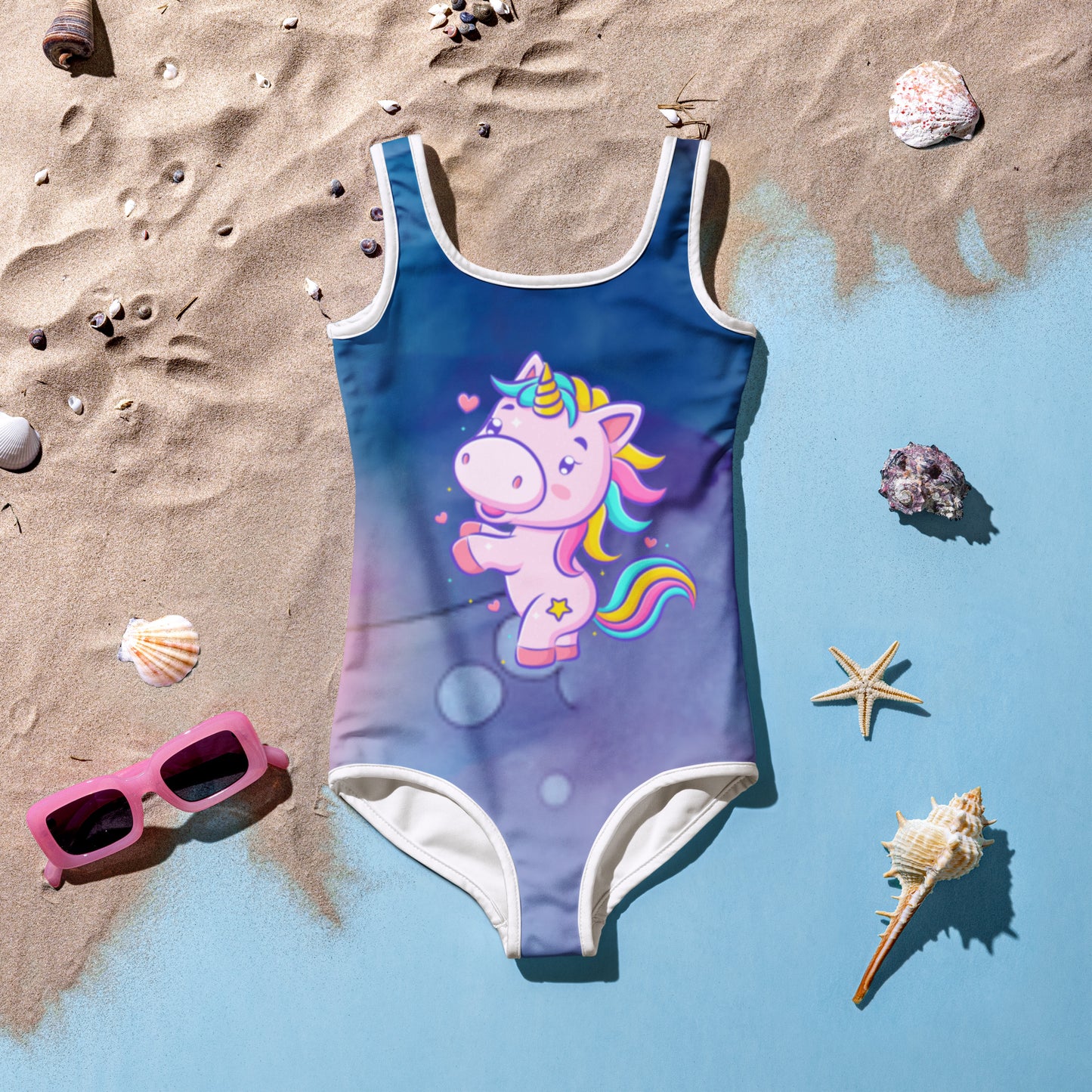 Maillot de Bain Unicorn Pour Fille