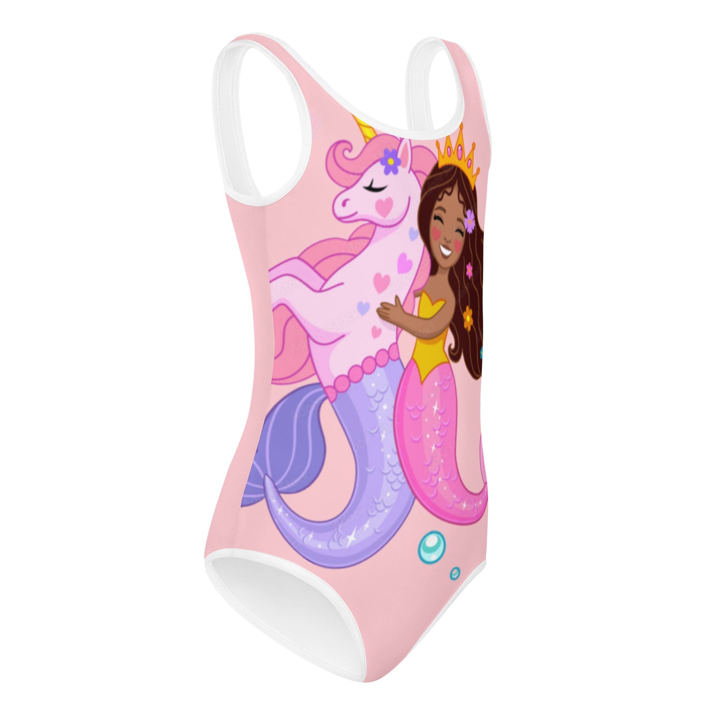 Maillot de Bain Pour Fille, Imprimé all over