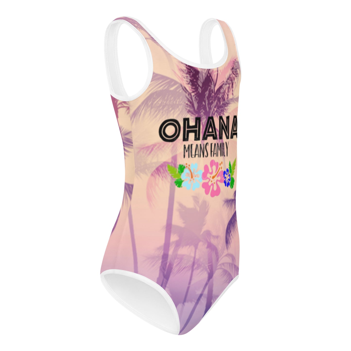 Maillot de Bain Pour Fille, Imprimé all over