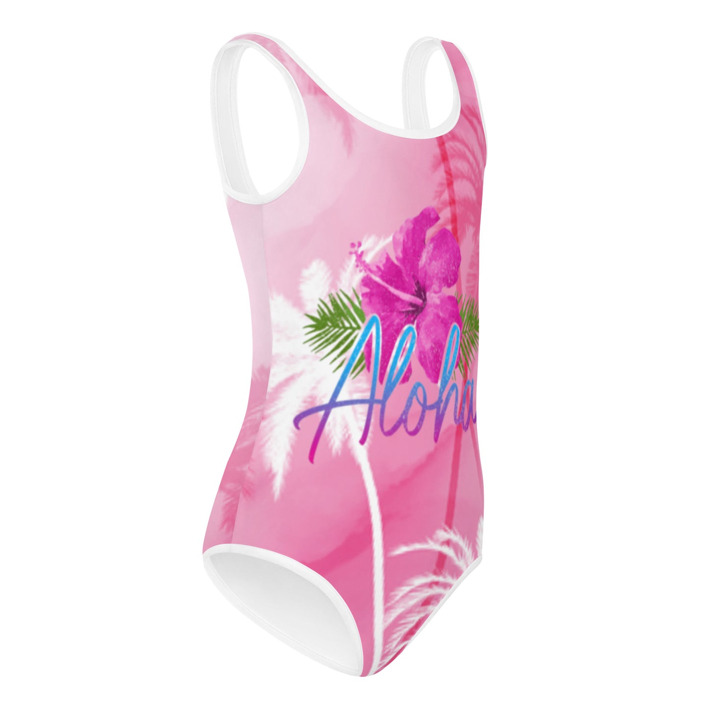 Maillot de Bain Pour Fille, Imprimé all over